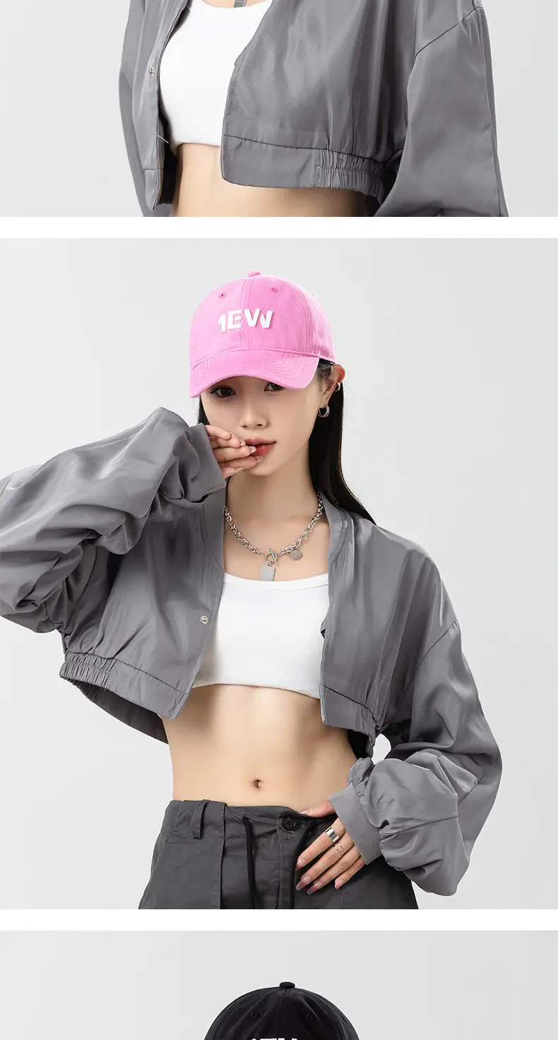 Women Navy Blue New Look Baseball Cap — feature 12