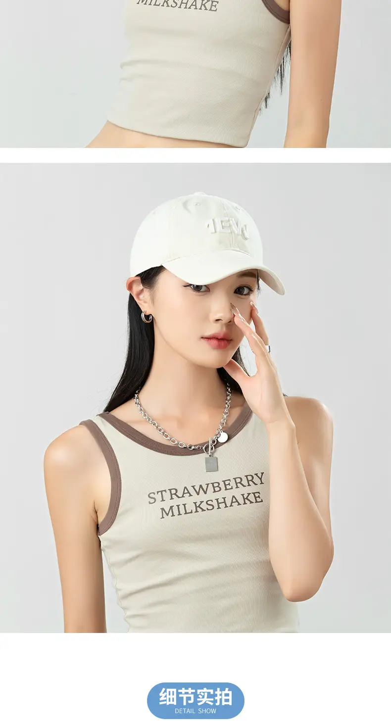 Women Navy Blue New Look Baseball Cap — feature 16
