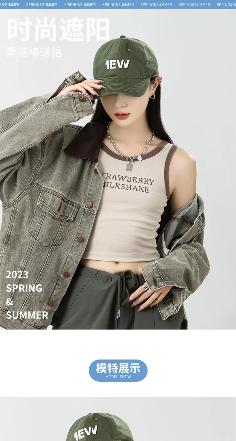 Women Navy Blue New Look Baseball Cap — feature 8