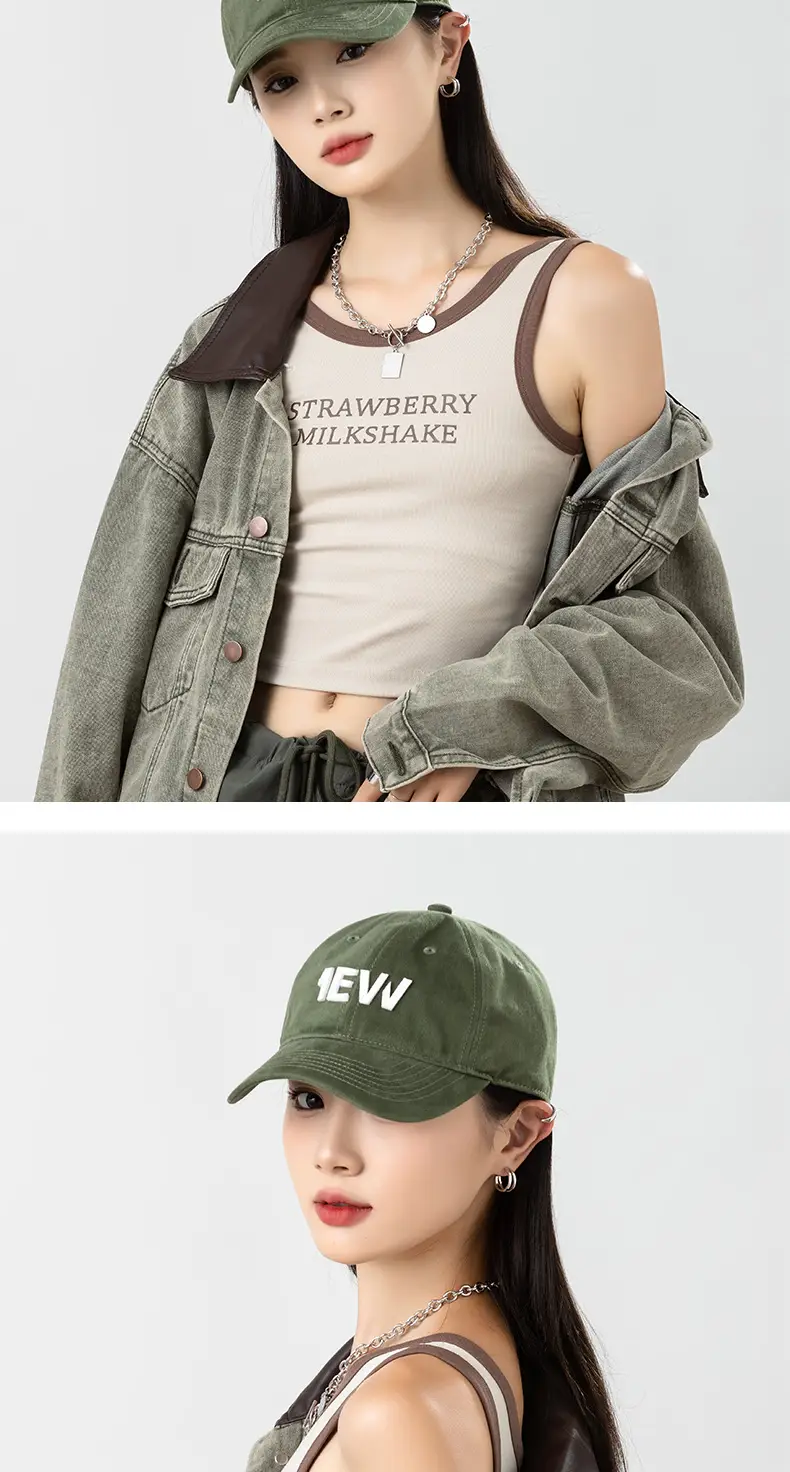 Women Navy Blue New Look Baseball Cap — feature 9