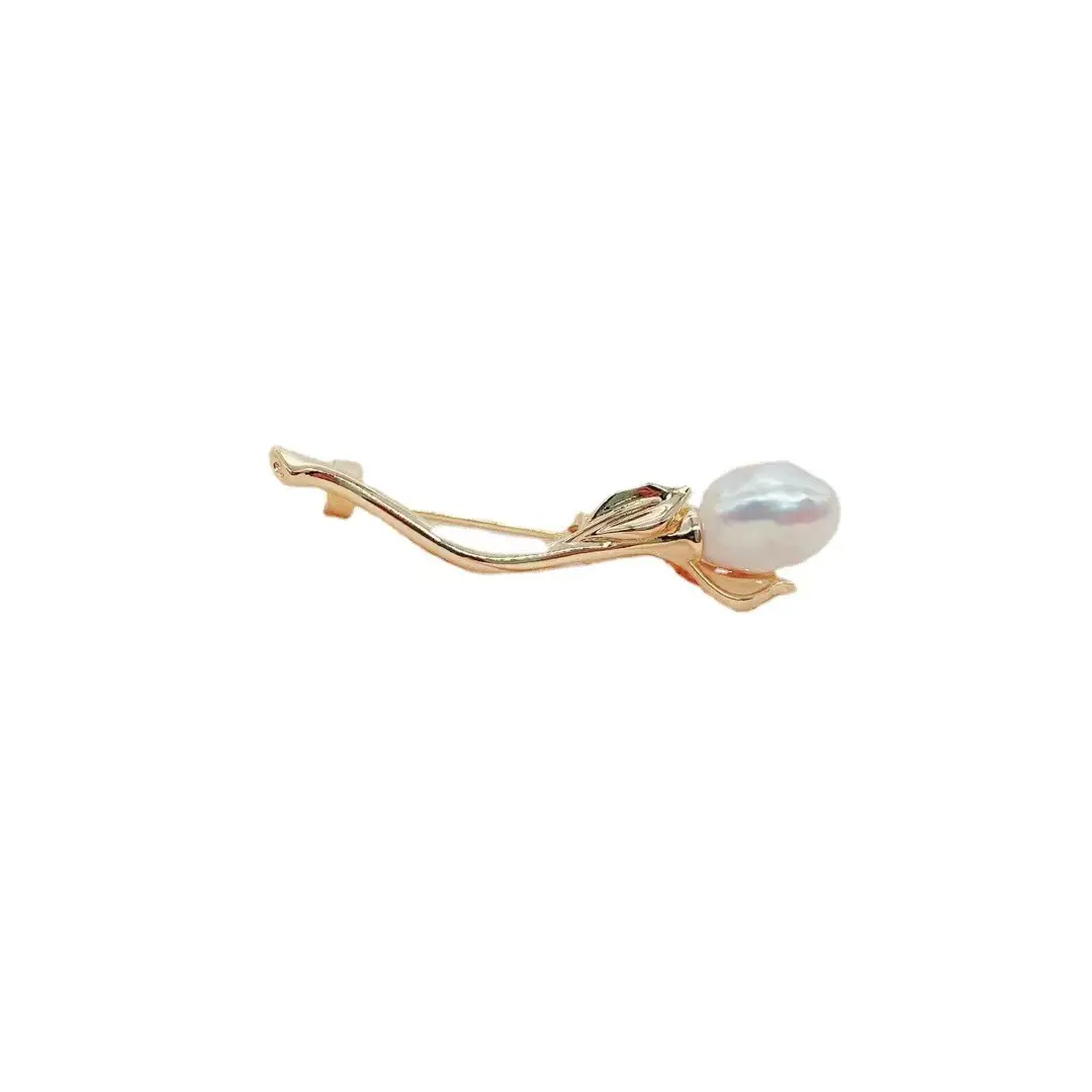 Natural Pearl Cold Style Women's Pin - Image 5