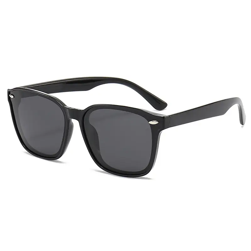 Bright Black Frame Black Grey