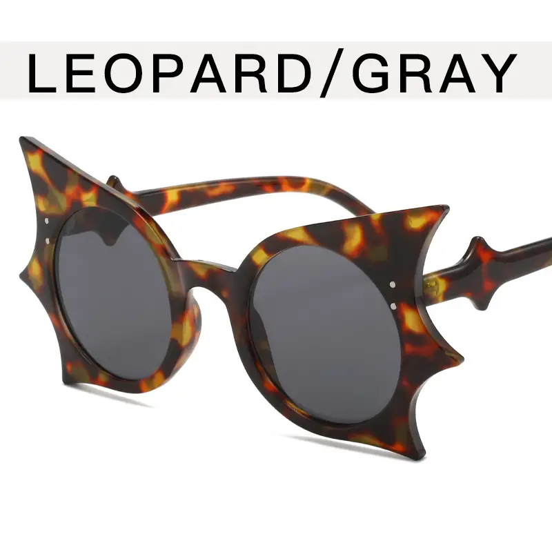 Women Butterfly Sunglasses Bat Hip Hop Funny Dark Tinted - Image 3