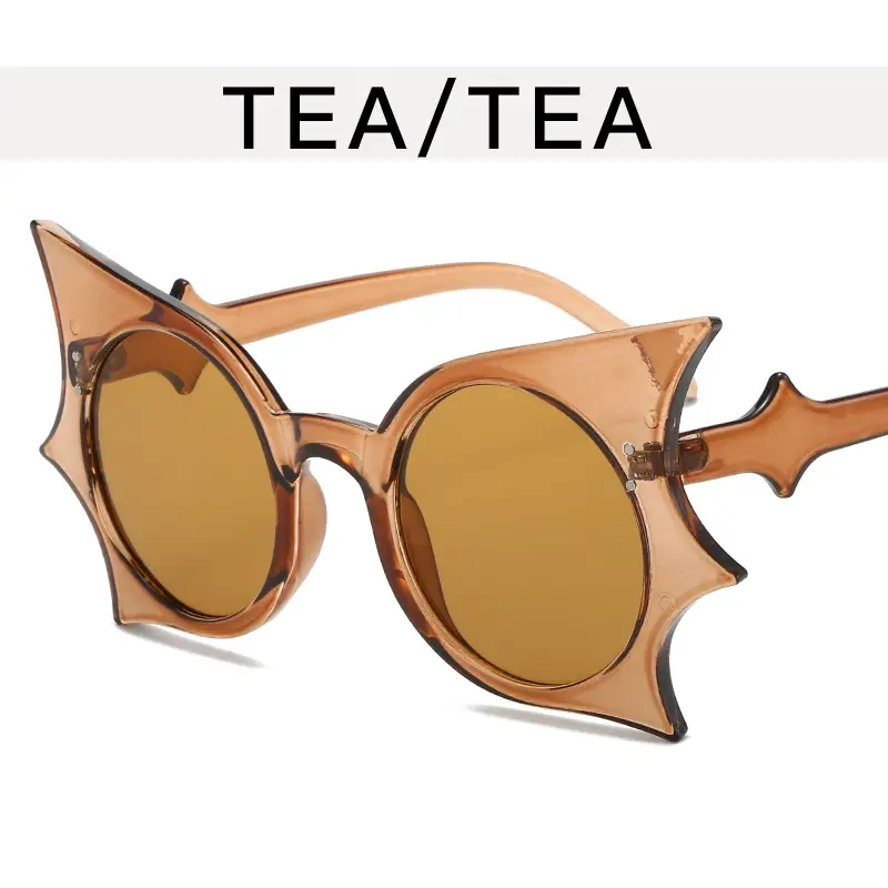 Women Butterfly Sunglasses Bat Hip Hop Funny Dark Tinted - Image 4