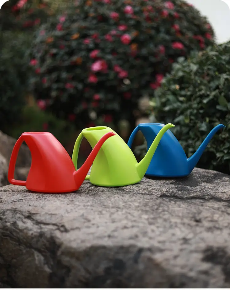Fleshy Flower Watering Kettle Plastic Shower Garden Watering Kettle Sprinkling Kettle Gardening Tools Long Mouth Watering Kettle — feature 10
