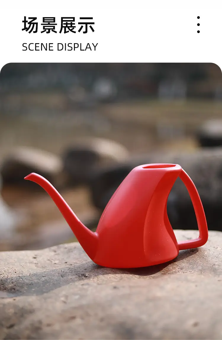 Fleshy Flower Watering Kettle Plastic Shower Garden Watering Kettle Sprinkling Kettle Gardening Tools Long Mouth Watering Kettle — feature 8