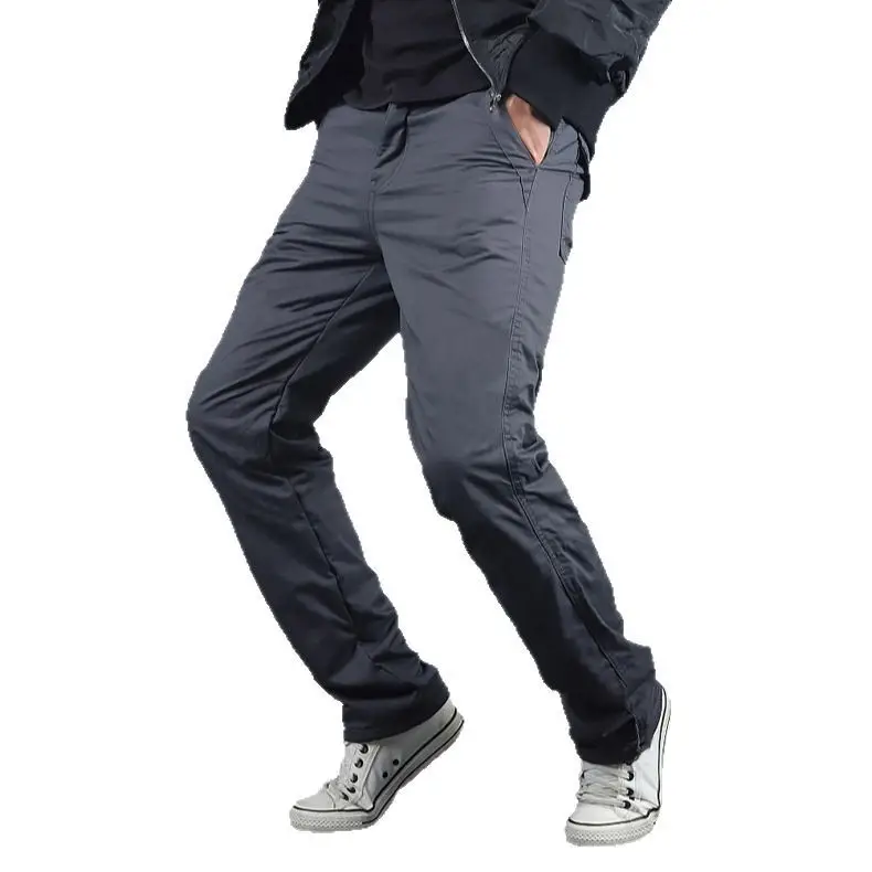 Men's Loose Fit Sports Pants Black Plus Size - Image 10