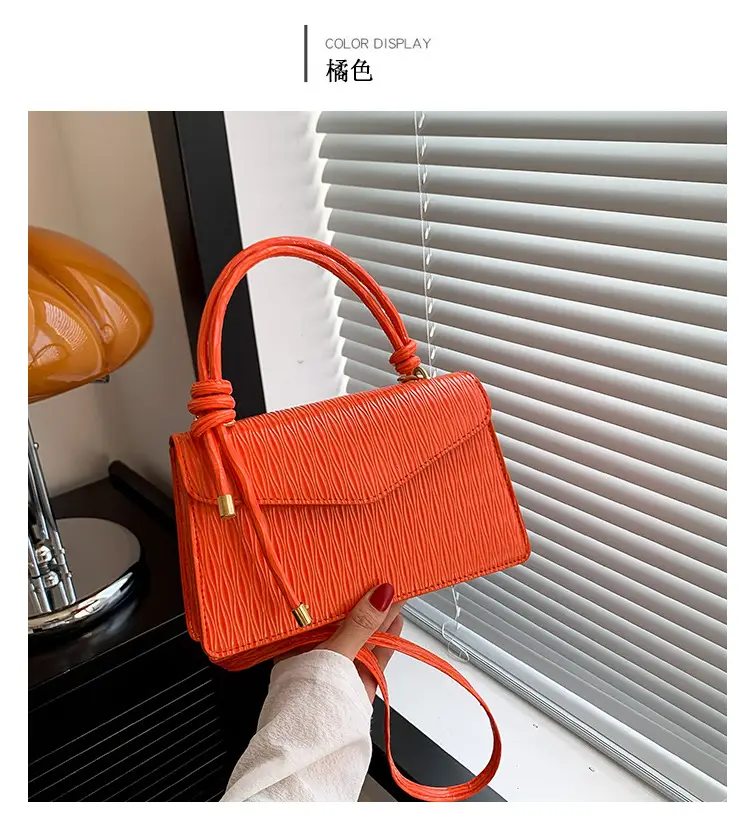 Orange Embroidered Women's Shoulder Bag 2023 — feature 15