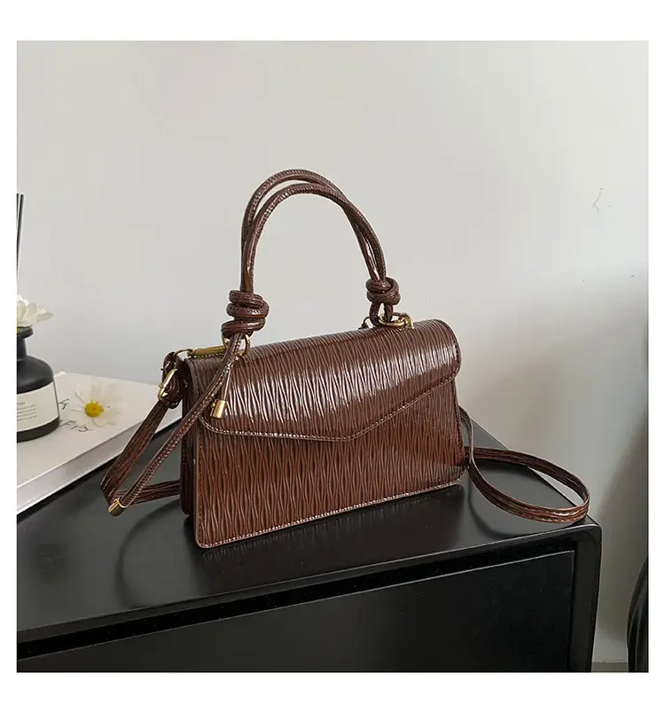 Orange Embroidered Women's Shoulder Bag 2023 - Image 4