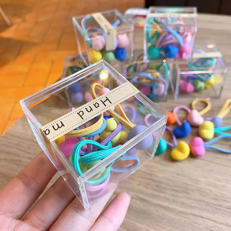 Kids Hair Bands & Ropes in Colorful Plastic