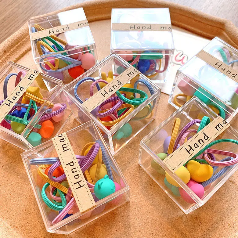 Kids Hair Bands & Ropes in Colorful Plastic