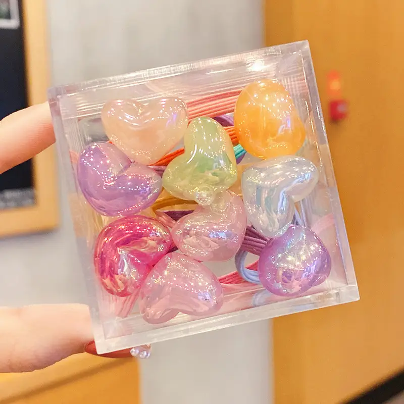 Kids Hair Bands & Ropes in Colorful Plastic