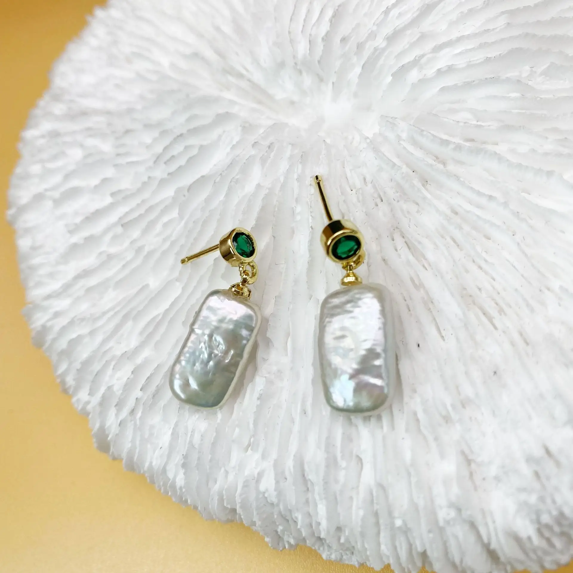 Women's Natural Freshwater Loquat Earrings Set - Image 2