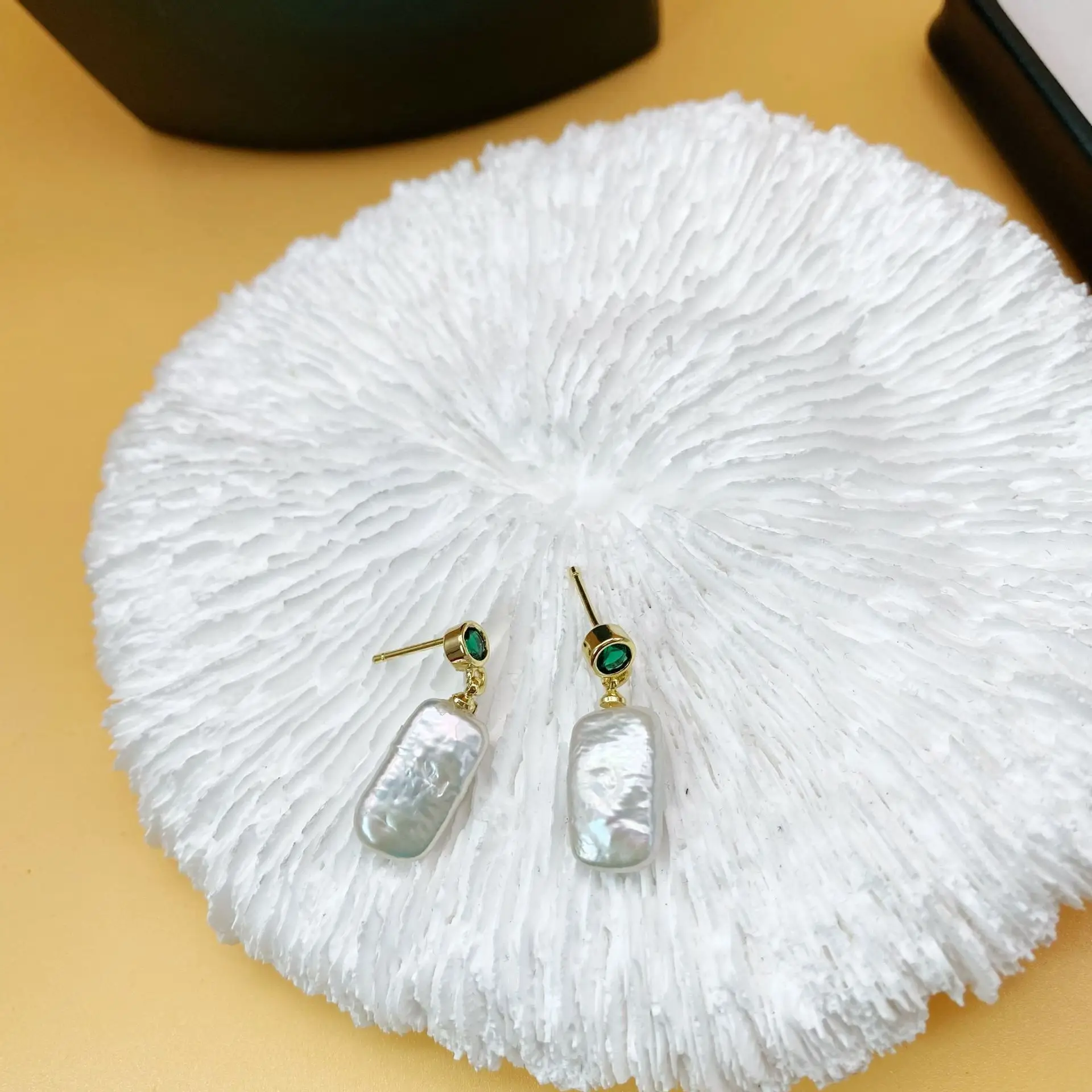 Women's Natural Freshwater Loquat Earrings Set - Image 3