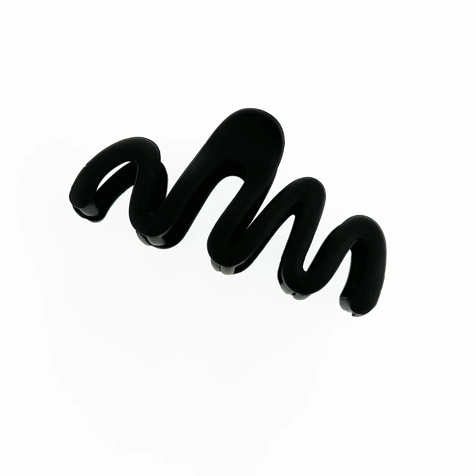 2025 Matte Curved Wave Hair Clip for Women Large Hairpin - Image 9