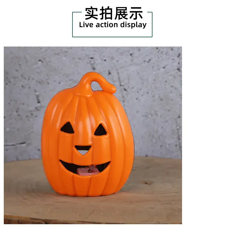 Halloween Pumpkin Lanterns Portable Glowing Decor — feature 10