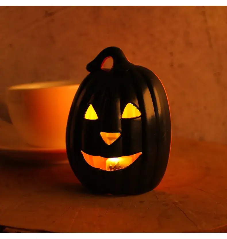Halloween Pumpkin Lanterns Portable Glowing Decor — feature 8