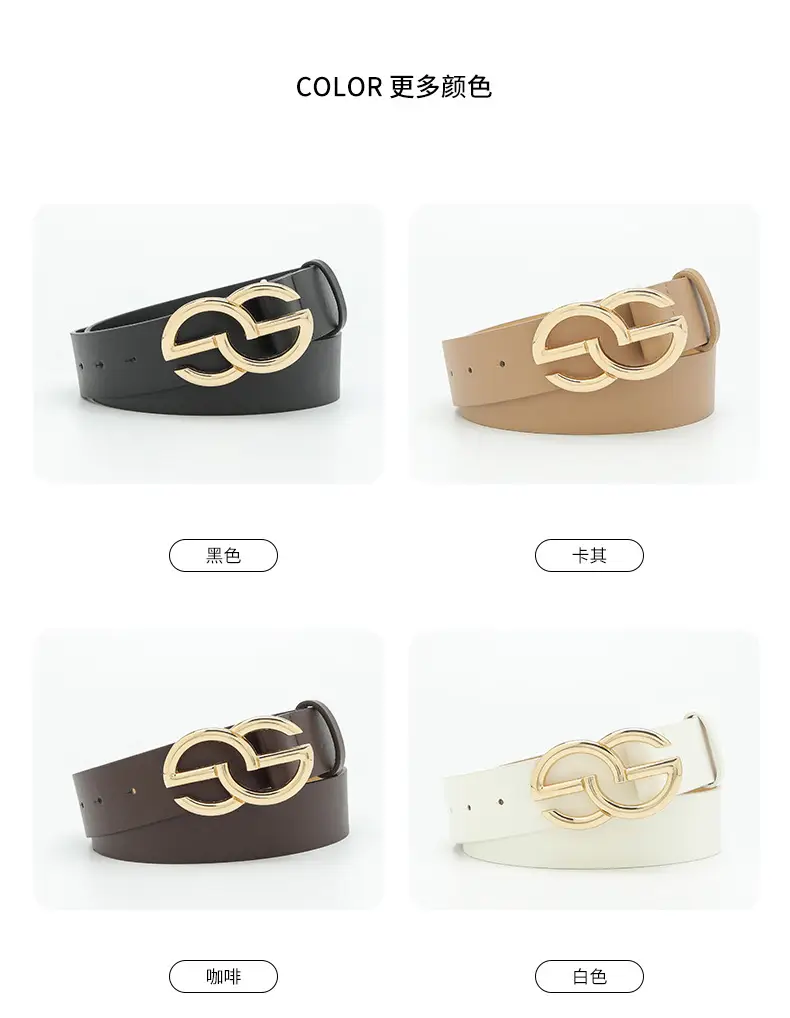 Gold G-Braceled Belt for Women — feature 4