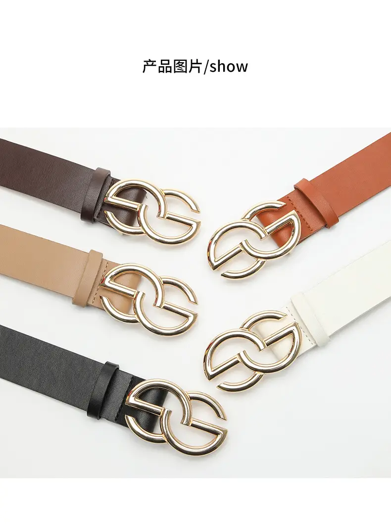 Gold G-Braceled Belt for Women — feature 9
