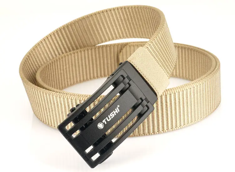 Men's Gold Nylon Belt with Automatic Buckle β feature 20