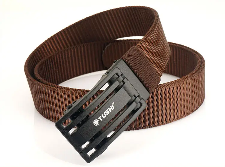 Men's Gold Nylon Belt with Automatic Buckle β feature 23