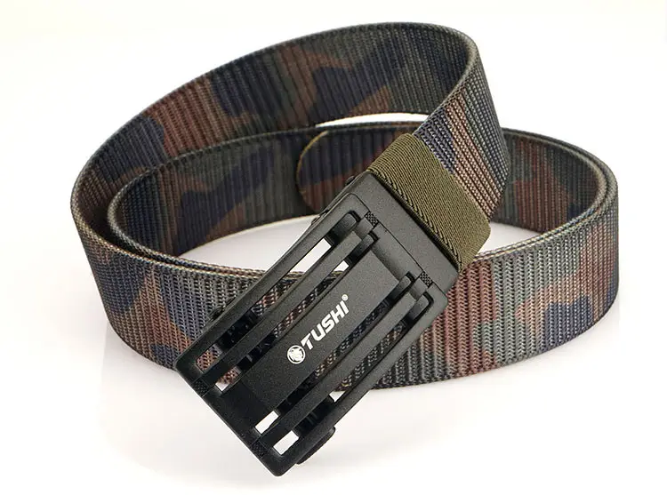 Men's Gold Nylon Belt with Automatic Buckle β feature 24