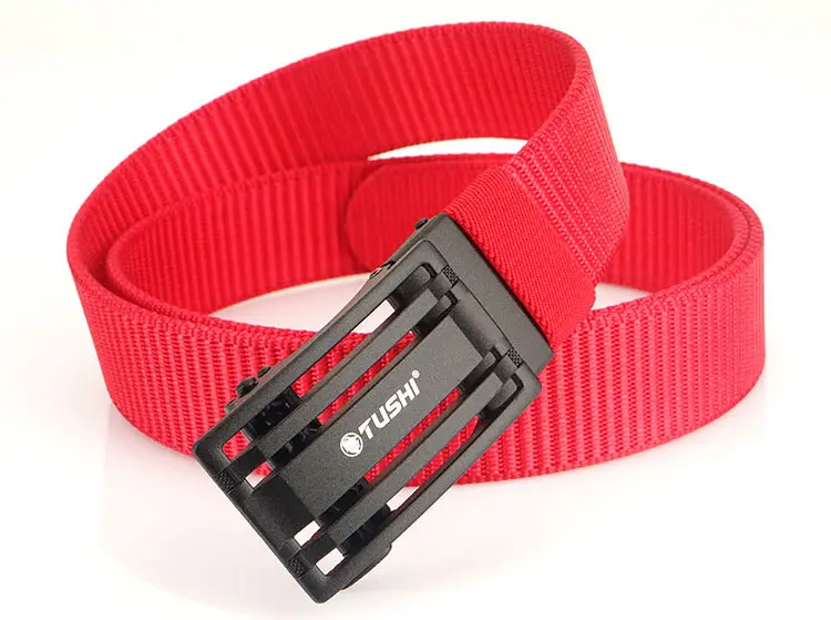 Men's Gold Nylon Belt with Automatic Buckle β feature 26