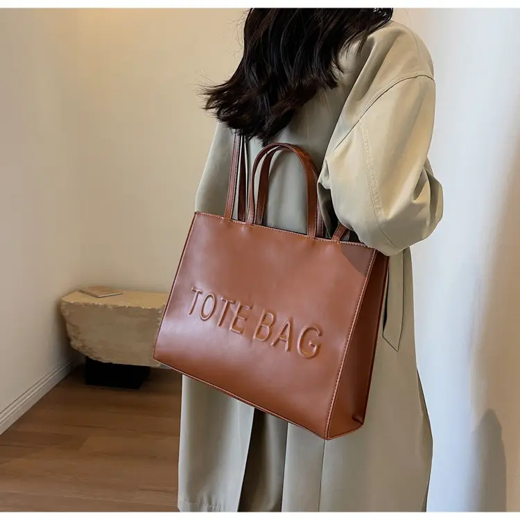 Women Textured Leather Shoulder Crossbody Bag Brown 2026 — feature 27