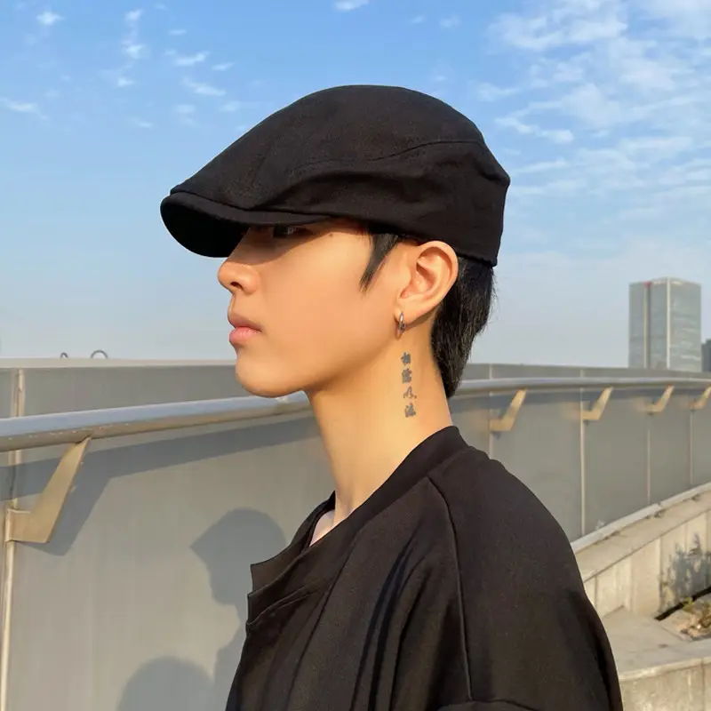 Japanese Style Retro Progressive Cap Men Women Summer Beret