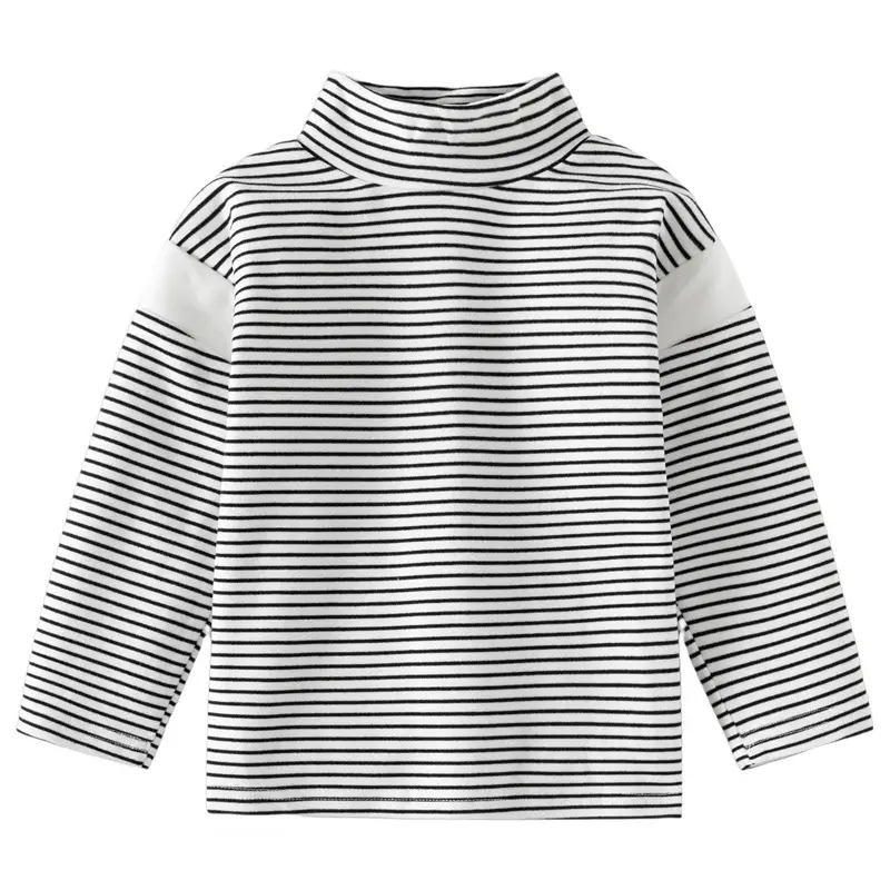 Kids Striped Long Sleeve Thermal Top 2025 - Image 5