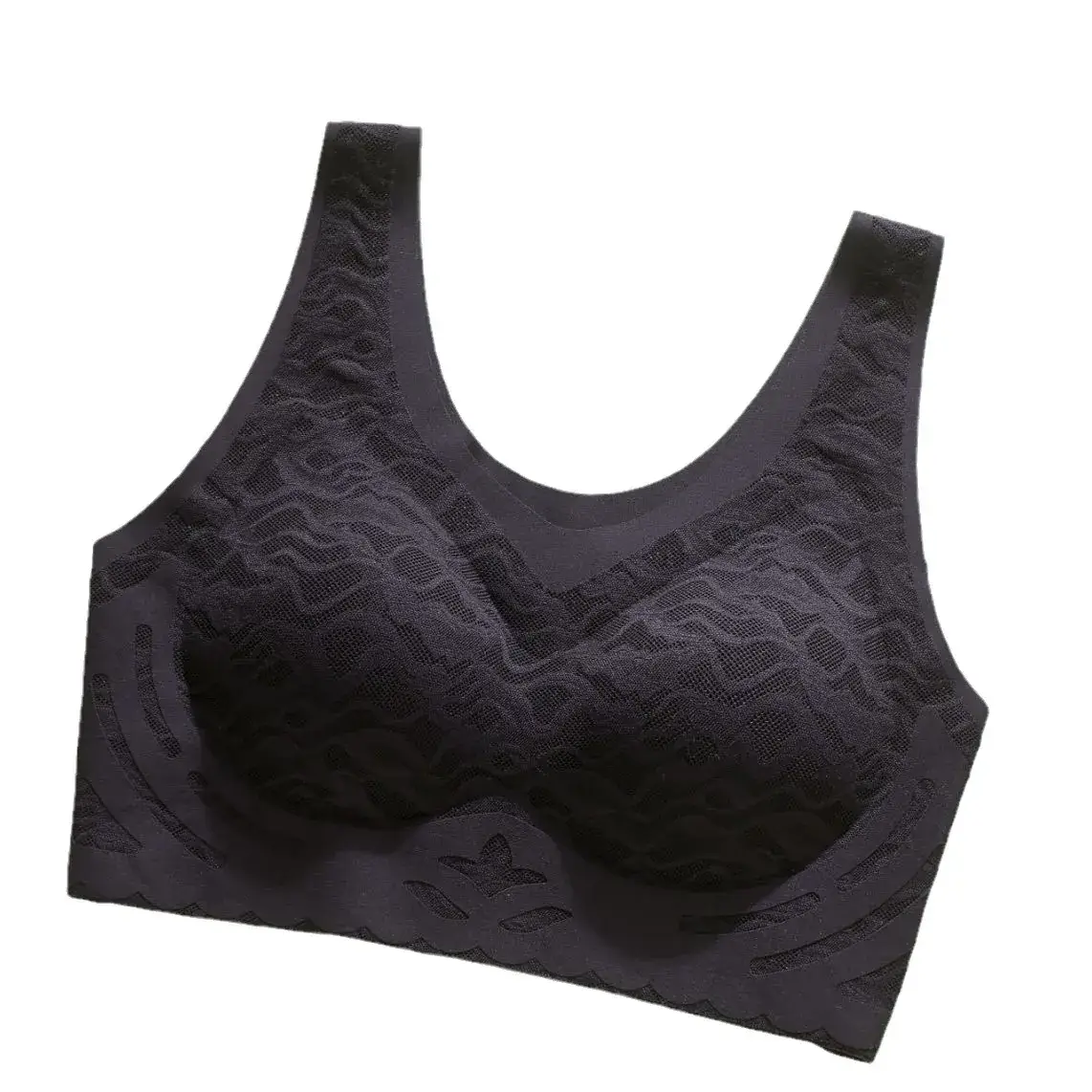 Thin Seamless Push-Up Bra for Large Busts - Image 9