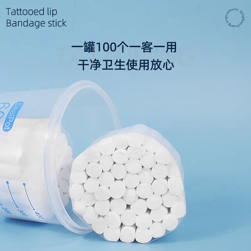 Tattoled Lip Collapse Tool 100pcs Poly Propylene - Image 5