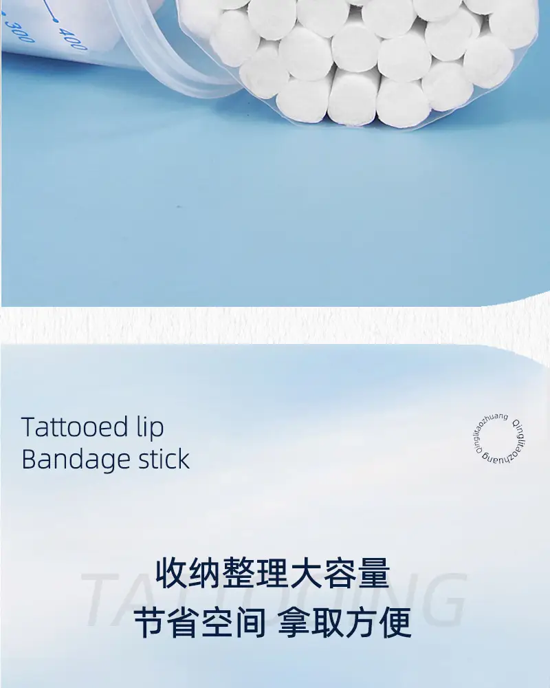 Tattoled Lip Collapse Tool 100pcs Poly Propylene — feature 9