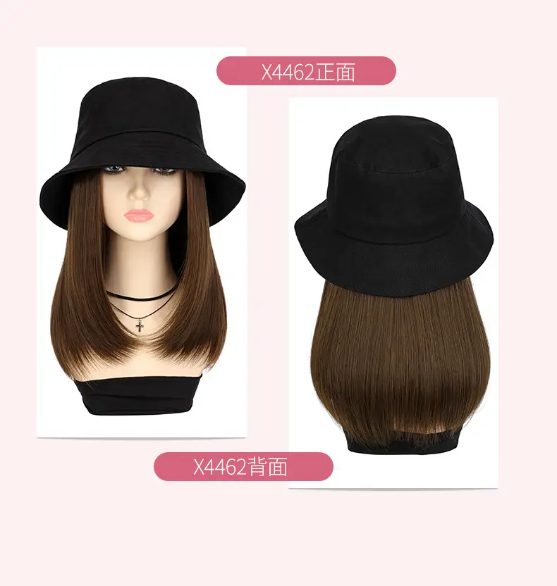 Women Black Hair Wig Cap Summer Breathable — feature 21