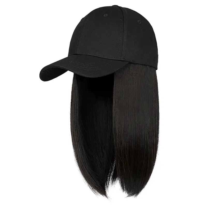 Women Black Hair Wig Cap Summer Breathable - Image 2