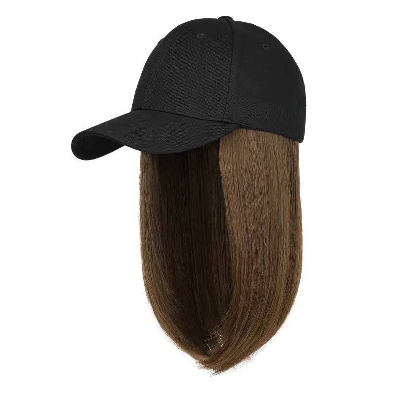 Women Black Hair Wig Cap Summer Breathable - Image 3