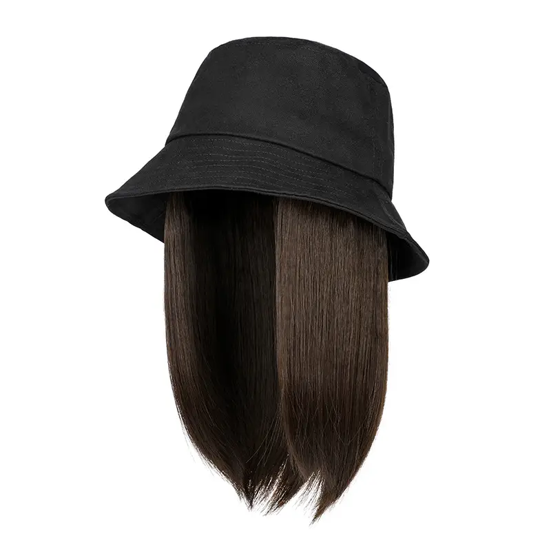 Women Black Hair Wig Cap Summer Breathable - Image 4