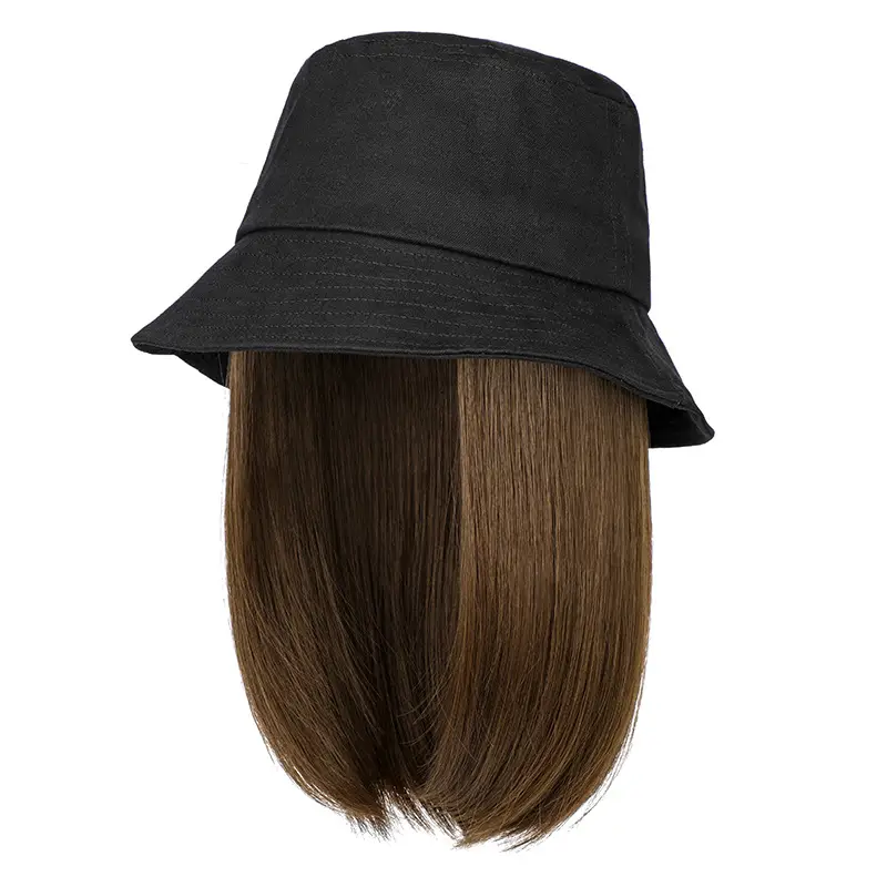 Women Black Hair Wig Cap Summer Breathable - Image 6