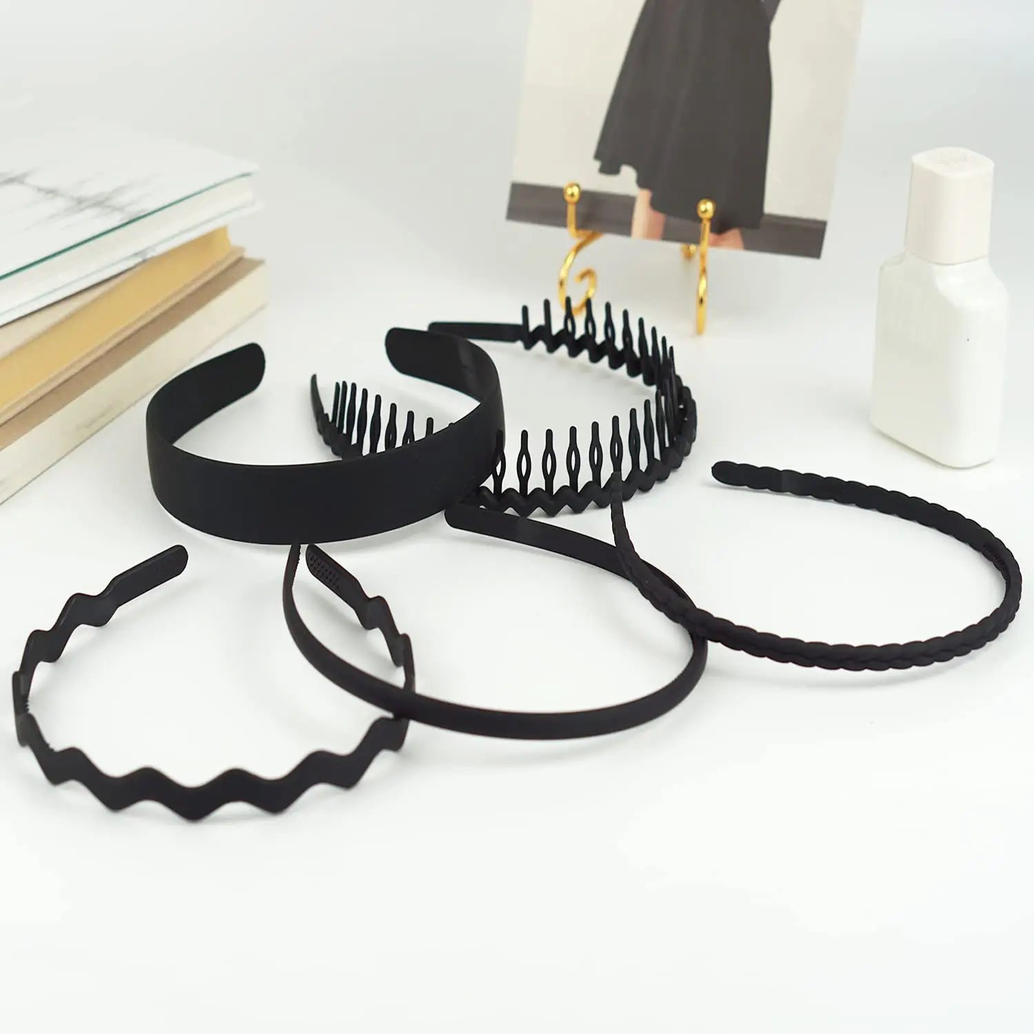 2023 Hairbands Set for Women Wide Bristle Clips — feature 8