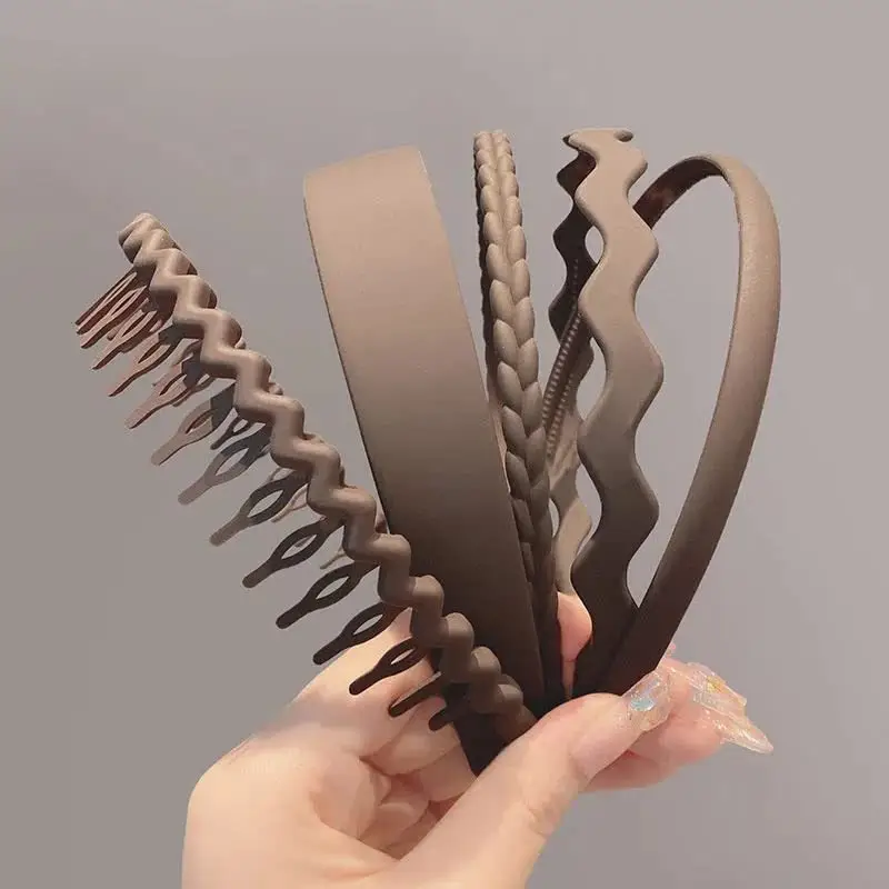 2023 Hairbands Set for Women Wide Bristle Clips - Image 2