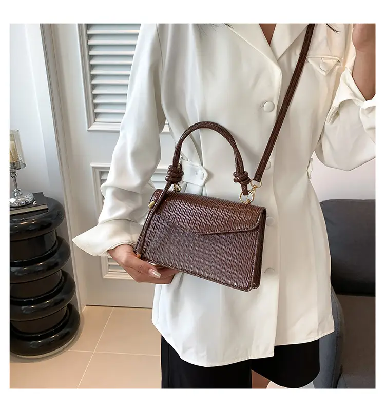 Elegant Beige Square Shoulder Bag 2023 Summer — feature 21