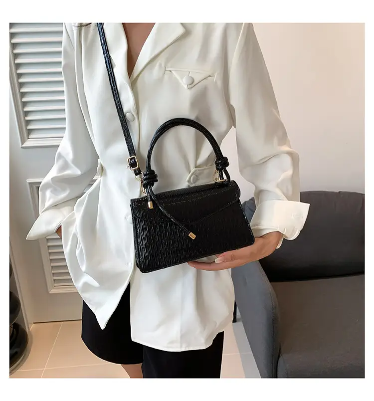 Elegant Beige Square Shoulder Bag 2023 Summer — feature 26