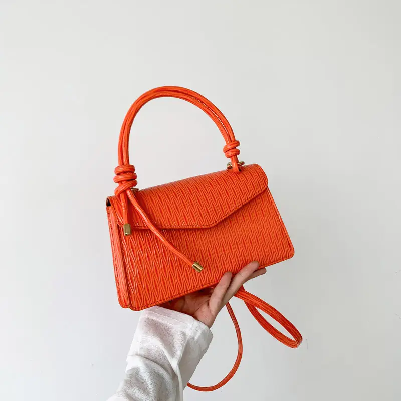 Elegant Beige Square Shoulder Bag 2023 Summer - Image 5