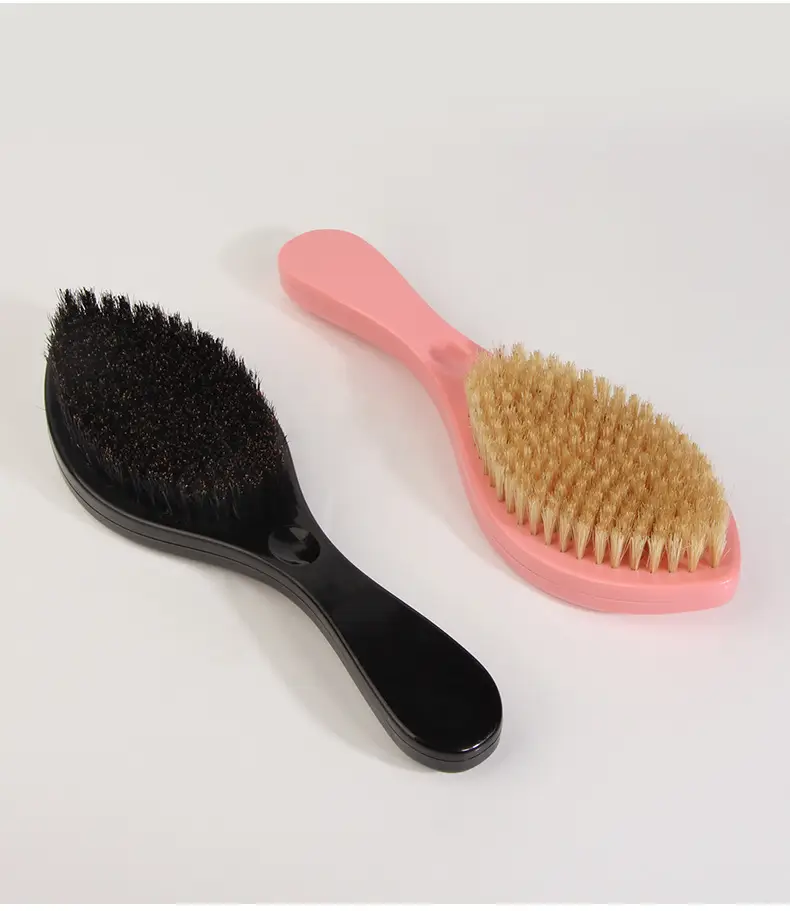 Pink Curved Beard Brush for Men — feature 10