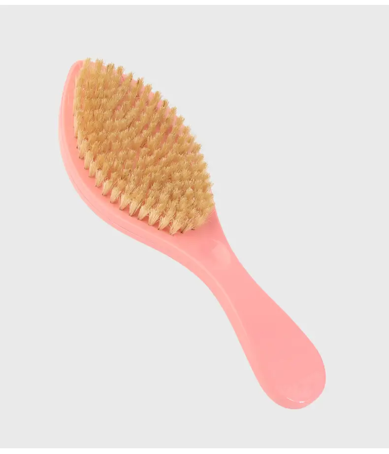 Pink Curved Beard Brush for Men — feature 9
