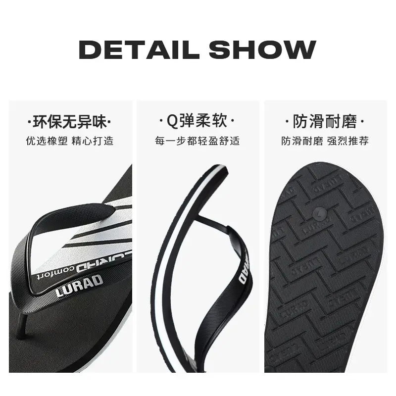 Men's Flip-Flops Summer Beach Non-Slip Sandals
