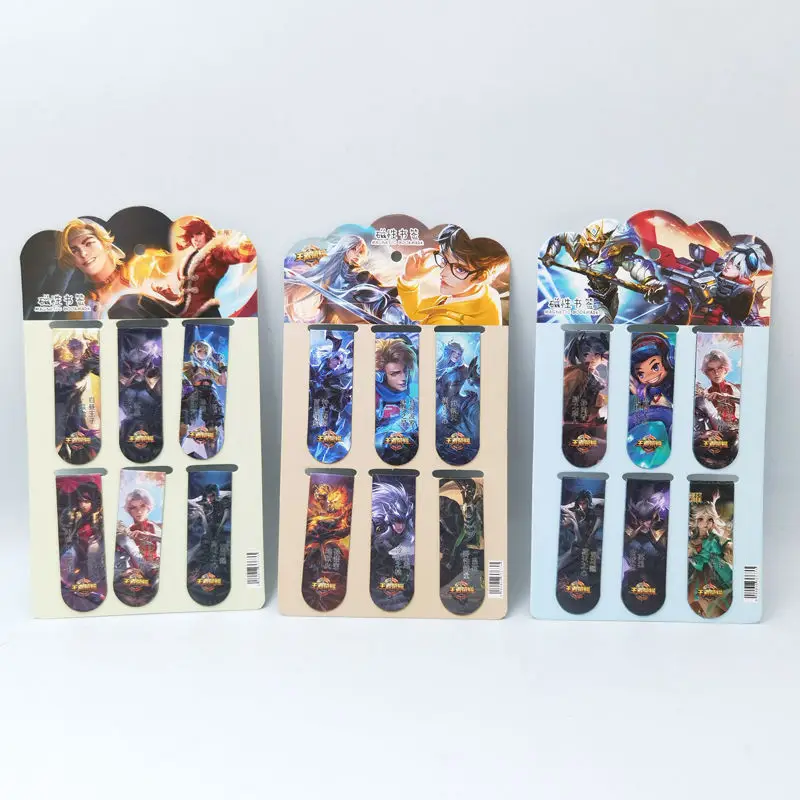 Creative cartoon magnetic bookmark magnetic bookmark holder double-sided bookmark student small gift kulomi melody Sanrio