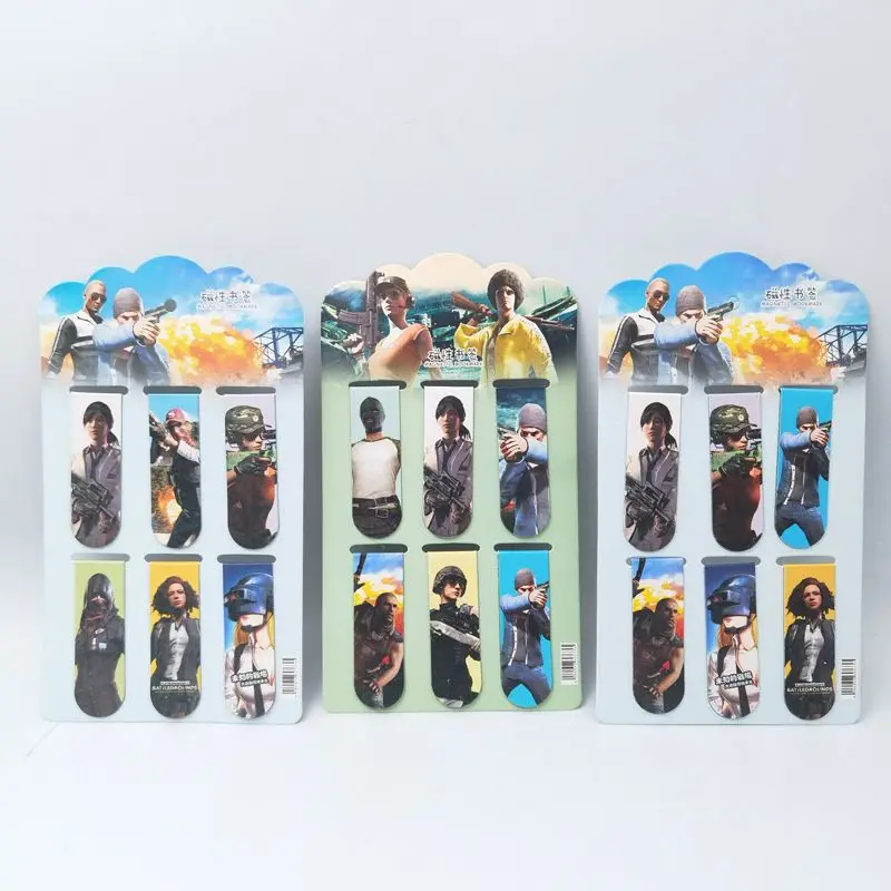 Creative cartoon magnetic bookmark magnetic bookmark holder double-sided bookmark student small gift kulomi melody Sanrio