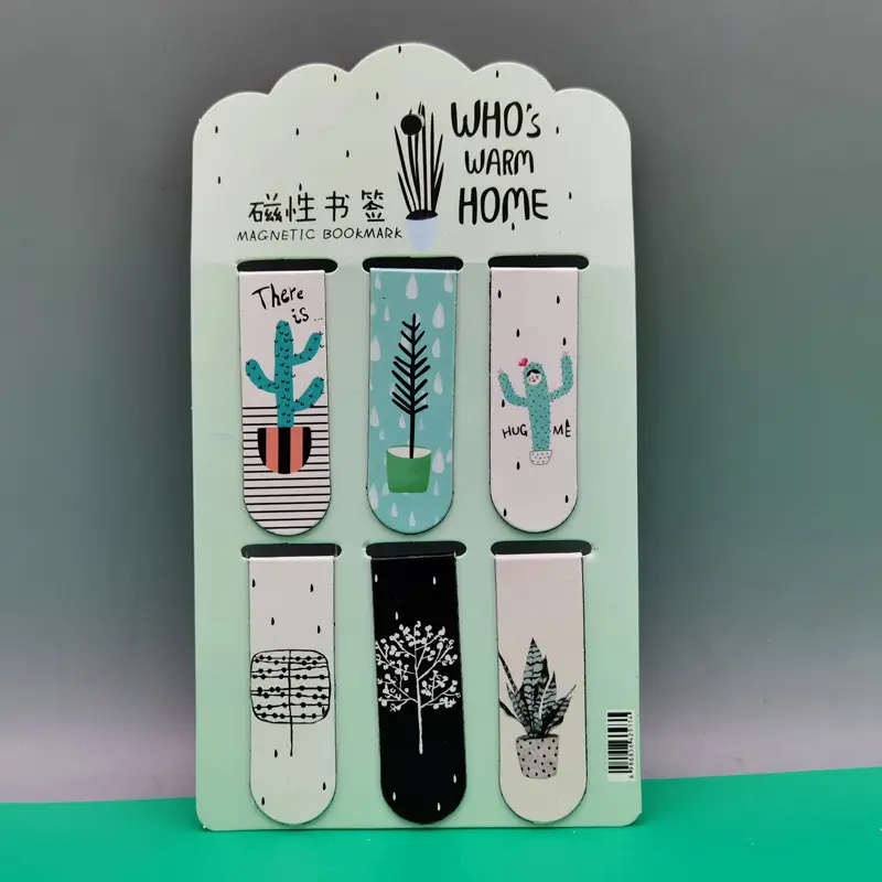 Creative cartoon magnetic bookmark magnetic bookmark holder double-sided bookmark student small gift kulomi melody Sanrio