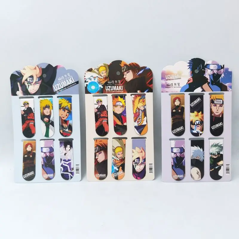 Creative cartoon magnetic bookmark magnetic bookmark holder double-sided bookmark student small gift kulomi melody Sanrio